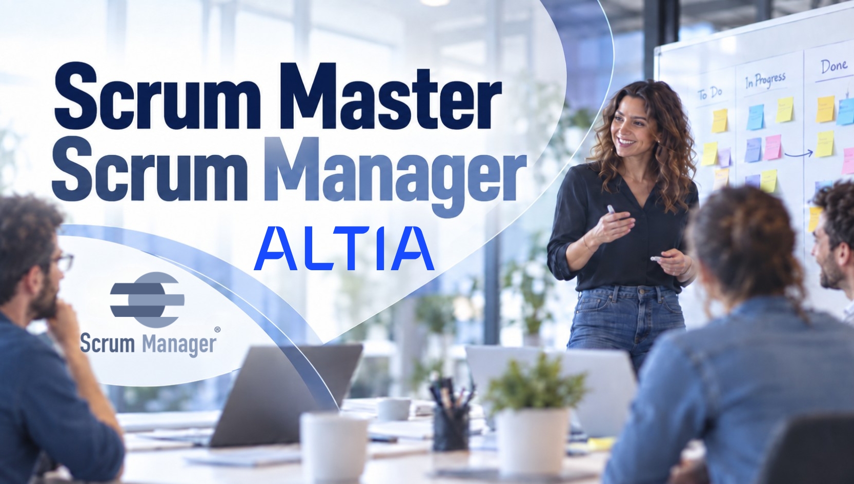 Curso de Certificación Scrum Master de Scrum Manager - ¡A Tu Ritmo!® 2026 - Empleados ALTIA