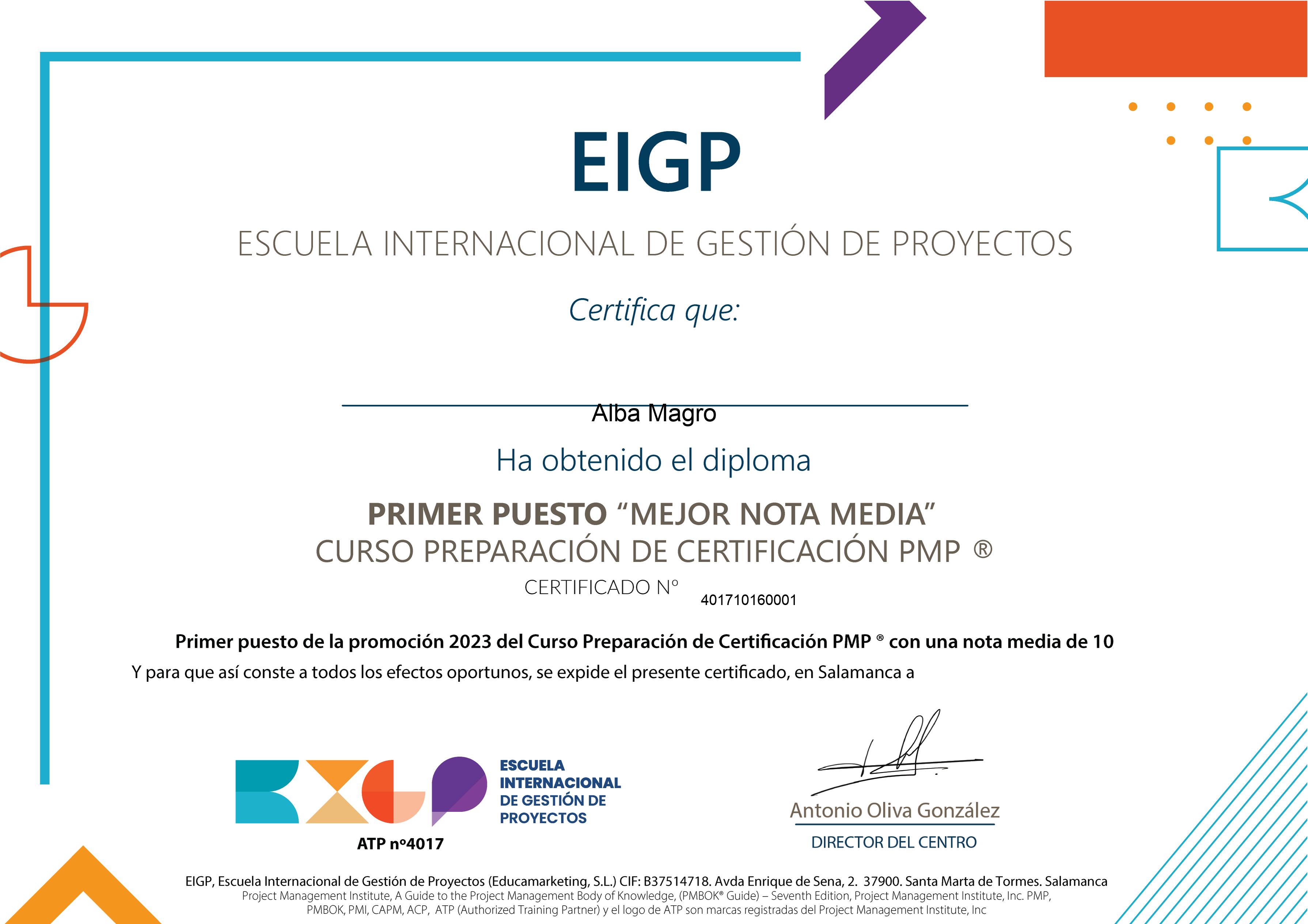 Preparación Oficial de la Certificación PMP®-PMI® + Fundamentos PMBOK® (Certificación PMF)® - XXXII Convocatoria Octubre 2022