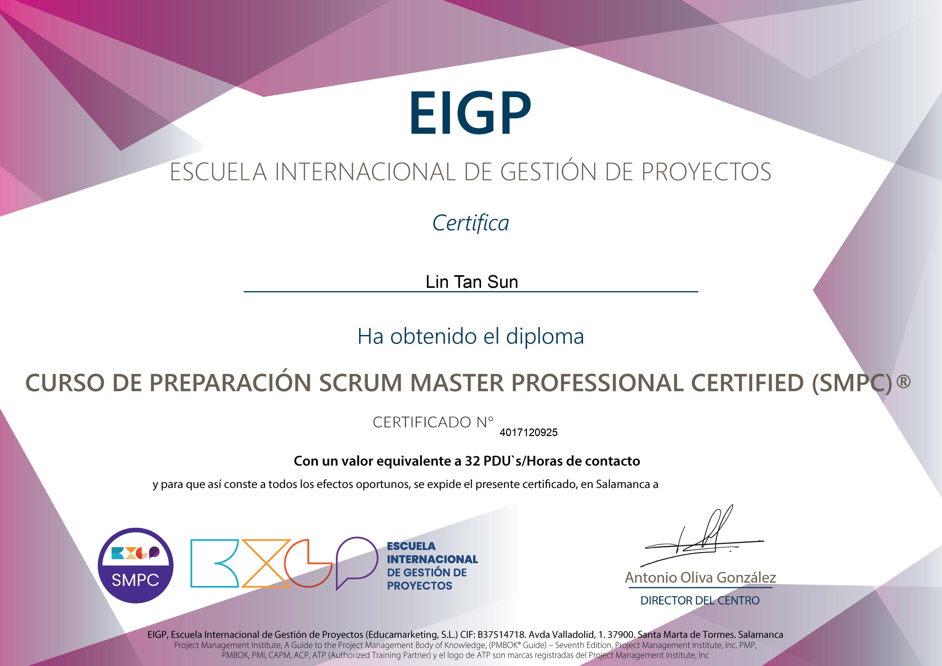 Curso de Certificación SMPC® ¡A Tu Ritmo! (Scrum Master Professional Certified) 2026