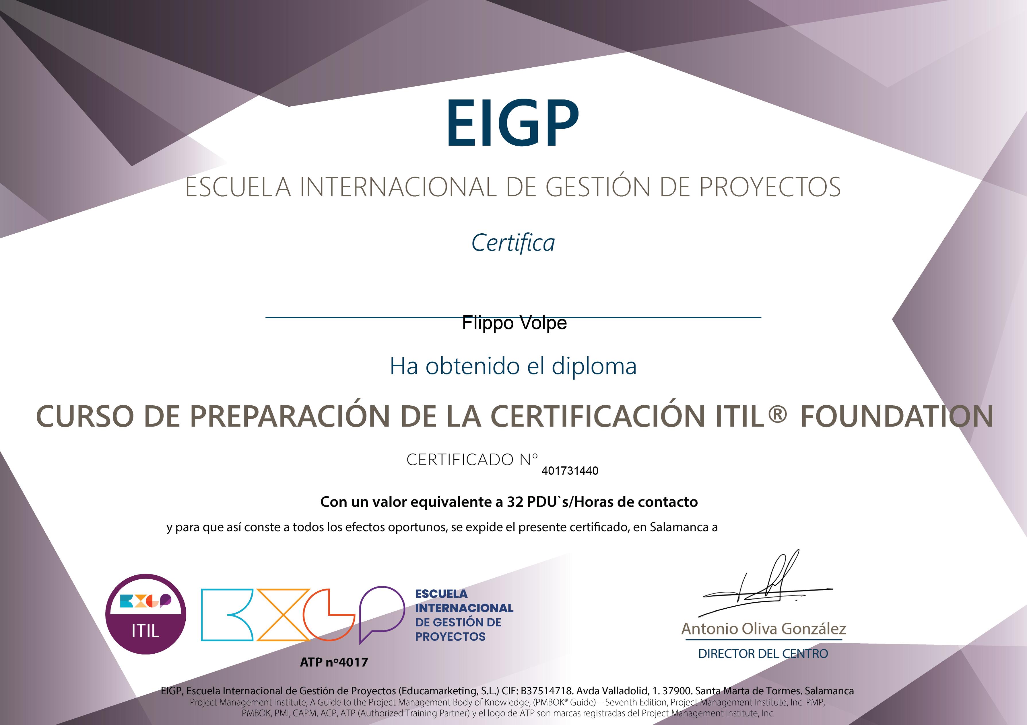 Curso de Preparación para la Certificación ITIL ® 4 Foundation ¡A Tu Ritmo!
