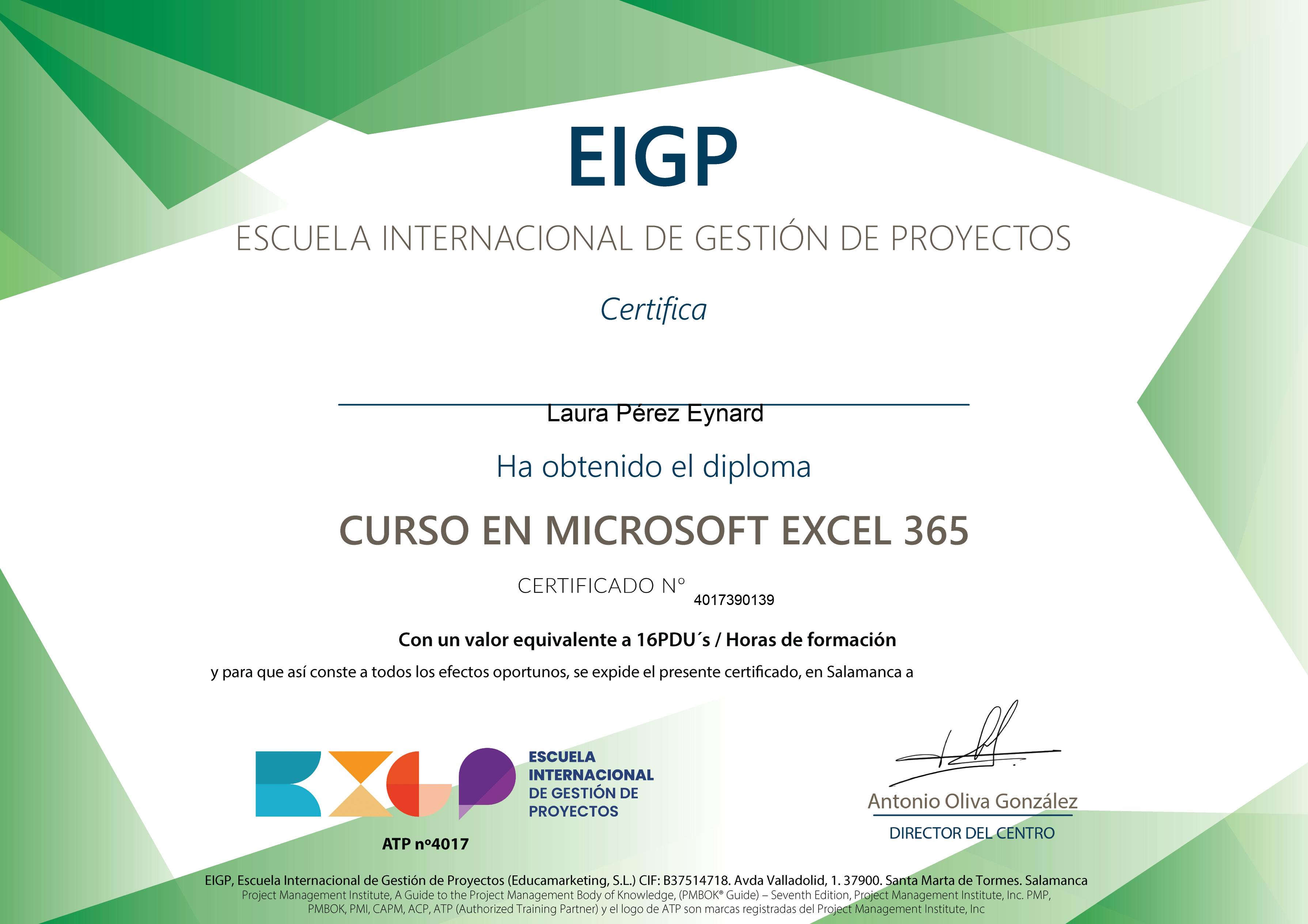 Máster Internacional en Dirección y Gestión de Proyectos - F.G. Universidad de Salamanca - EIGP (XXXVIII Convocatoria; Octubre 2025) 