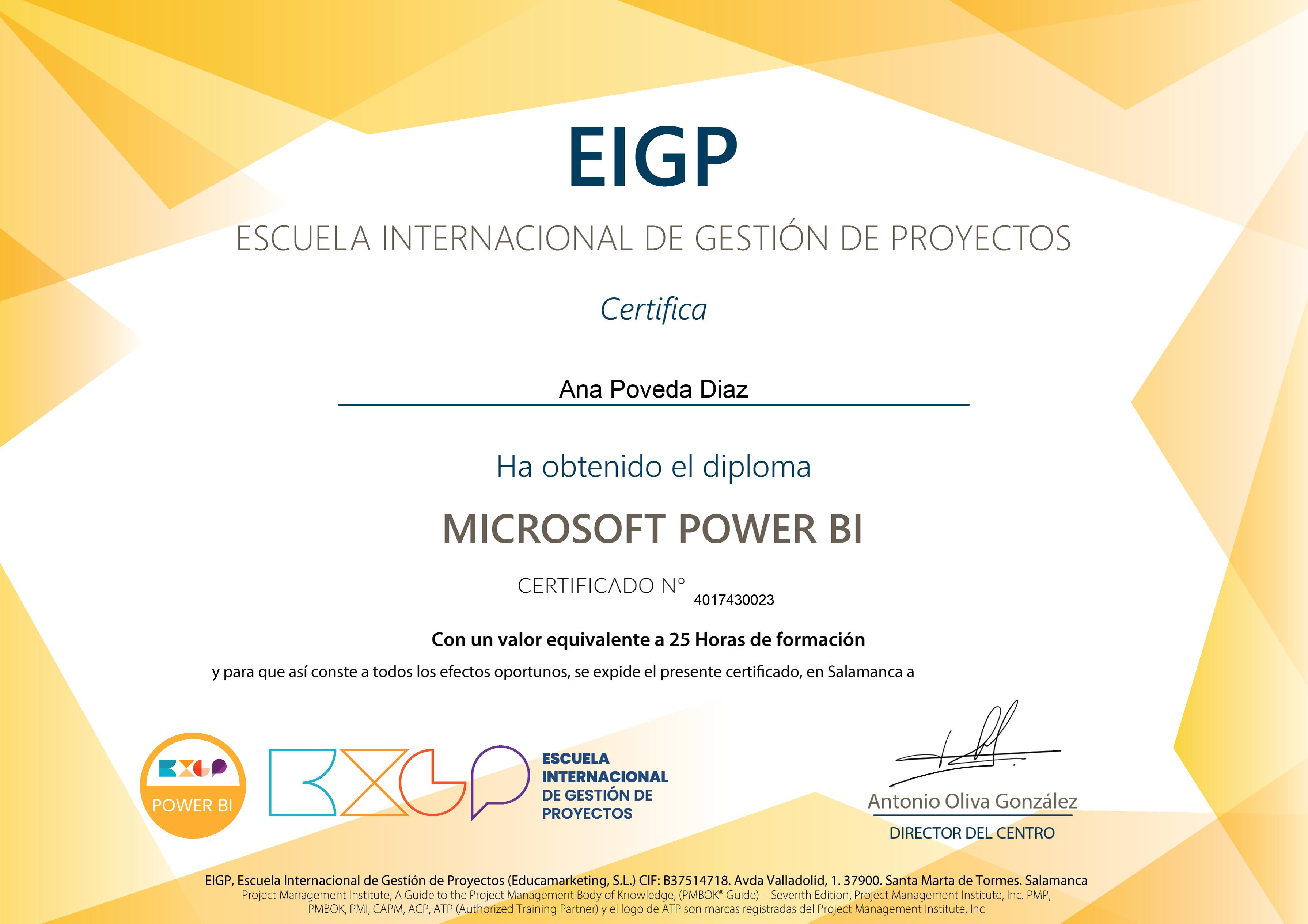 Curso en Microsoft Power BI 2026