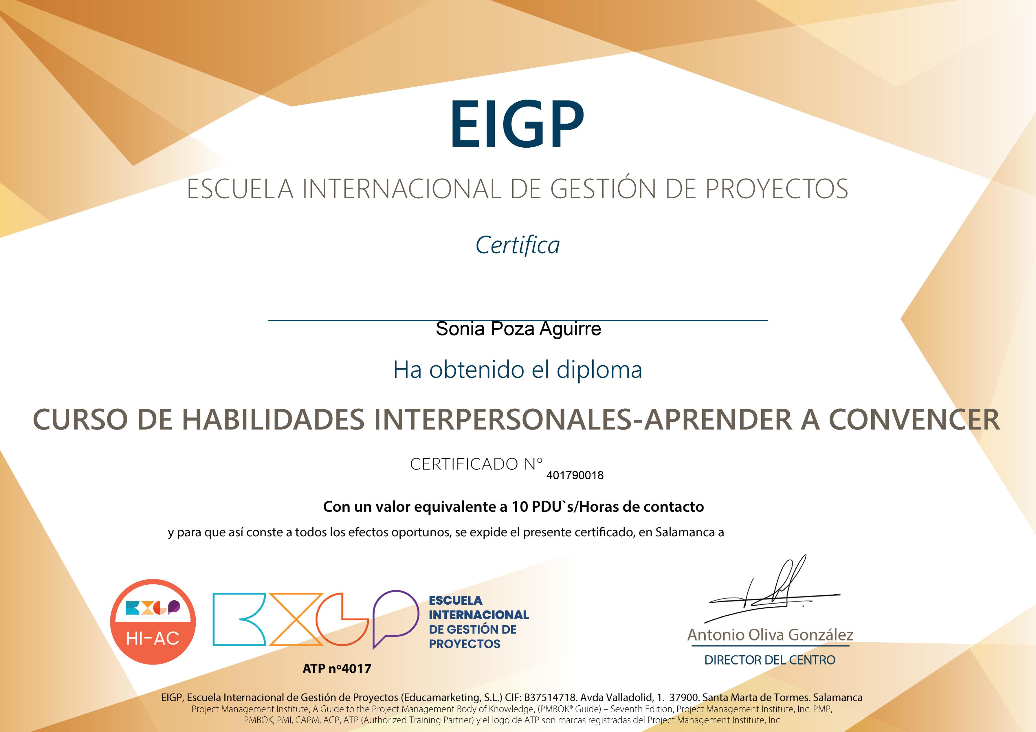 Curso de Habilidades Interpersonales - Aprender a Convencer